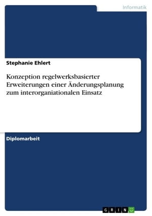 Konzeption regelwerksbasierter Erweiterungen einer Änderungsplanung zum interorganiationalen Einsatz