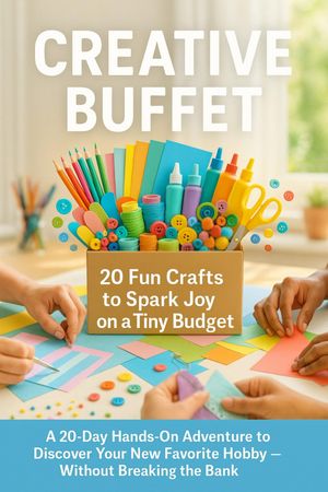 ŷKoboŻҽҥȥ㤨Creative Buffet: 20 Fun Crafts to Spark Joy on a Tiny Budget A 20-Day Hands-On Adventure to Discover Your New Favorite Hobby  Without Breaking the BankŻҽҡ[ Eric Brooks ]פβǤʤ880ߤˤʤޤ