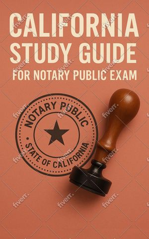 Study Guide for California Notary Public Exam【電子書籍】[ Study Guide for Ca Notary Exam ]