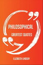 ＜p＞This book is the outcome of an idea, and the idea is very simple. It is that the best way to understand the dramatic transformation any idea can bring and to successfully bring ideas across, is to think of them as profound insights and moments of clarity often disguised as wit, captured in one single Quote.＜/p＞ ＜p＞Ideas and products and messages and behaviors spread faster when they carry your message in a single line or paragraph: a Quote.＜/p＞ ＜p＞To feel the impact a Quote can have, here are three Philosophical Quotes from this book:＜/p＞ ＜p＞'I'm not from a milieu where high-register language or philosophical ideas were welcome. - David Mitchell'＜/p＞ ＜p＞'No policy that does not rest upon some philosophical public opinion can be permanently maintained. - Abraham Lincoln'＜/p＞ ＜p＞'Intelligence is nothing without delight. - Paul Claudel'＜/p＞ ＜p＞Three characteristicsーone, contagiousness; two, the fact that little words can have big effects; and three, that insight happens not gradually but at one dramatic moment, using the right profound wordsーare the same three principles that define how an idea takes off, or a product goes viral.＜/p＞ ＜p＞Of the three, the third, profound, trait… is the most important, because it is the principle that makes sense of the first two and that permits the greatest insight into why some ideas stick, some changes last, some words leave an impression, and others don't.＜/p＞ ＜p＞This book will give you the opportunity to find that right Quote that can change it all.＜/p＞画面が切り替わりますので、しばらくお待ち下さい。 ※ご購入は、楽天kobo商品ページからお願いします。※切り替わらない場合は、こちら をクリックして下さい。 ※このページからは注文できません。