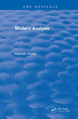 Modern Analysis (1997)