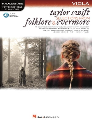 Taylor Swift - Selections from Folklore Evermore Viola Play-Along Book with Online Audio【電子書籍】 Taylor Swift