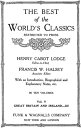 The Best Of The World's Classics (Restricted To Prose) Volume V- Great Britain A...