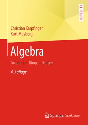 ＜p＞Dieses Lehrbuch zur Algebra bietet eine Einf?hrung in die grundlegenden Begriffe und Methoden der modernen Algebra. Es werden die Themen eines Grundkurses zur Algebra ausf?hrlich und motivierend behandelt.＜/p＞ ＜p＞Die Algebra wird von vielen Studierenden als sehr abstrakt empfunden. Daher haben sich die Autoren bem?ht, die Ergebnisse und Begriffe mit zahlreichen Beispielen zu unterlegen. Die Beweisf?hrungen sind ausf?hrlich, die Kapitel sind in kleine Lerneinheiten unterteilt. Diese Lerneinheiten f?hren Schritt f?r Schritt an die Ergebnisse heran und k?nnen durch diese Darstellung vom Leser besser nachvollzogen werden.＜/p＞ ＜p＞Die zahlreichen Aufgaben unterschiedlicher Schwierigkeitsgrade zum Ende der Kapitel ?berpr?fen das Gelernte und f?rdern das tiefere Verst?ndnis der Theorie. Auf der Website zum Buch stehen ausf?hrliche L?sungsvorschl?ge zu den Aufgaben bereit.＜/p＞ ＜p＞Die 4. Auflage wurde vollst?ndig durchgesehen und um ein Kapitel ?ber Moduln erweitert sowie um einen Abschnitt mit konkreten Methoden zum Nachweis nichttrivialer Normalteiler von Gruppen.＜/p＞画面が切り替わりますので、しばらくお待ち下さい。 ※ご購入は、楽天kobo商品ページからお願いします。※切り替わらない場合は、こちら をクリックして下さい。 ※このページからは注文できません。