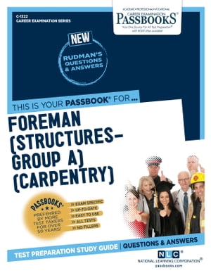 Foreman (Structures-Group A) (Carpentry)