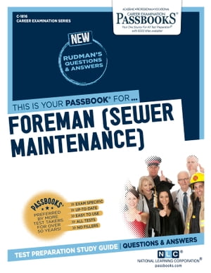 Foreman (Sewer Maintenance)