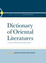 Dictionary of Oriental Literatures 3 West Asia and North Africa