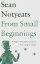 From Small Beginnings A stage in the poet's progress - from song to stanzaŻҽҡ[ Sean Notyeats ]