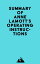 Summary of Anne Lamott's Operating InstructionsŻҽҡ[ ? Everest Media ]