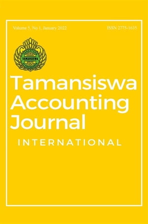 Tamansiswa Accounting Journal International Volume 5, No 1, April 2022【電子書籍】[ Tamansiswa Accounting Journal International ]