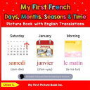 My First French Days, Months, Seasons & Time Pic