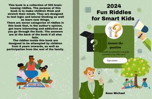 2024 FUN RIDDLES FOR SMART KIDS