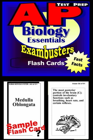 AP Biology Test Prep Review--Exambusters Flash Cards