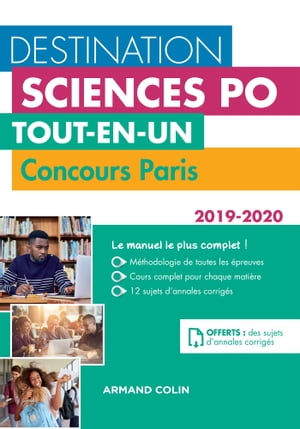 Destination Sciences Po - Tout-en-un - Concours Paris 2019-2020