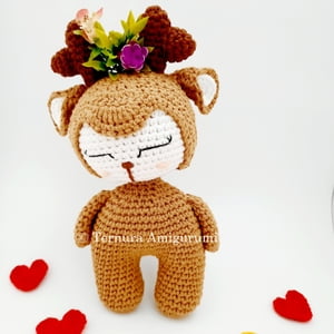 crochet pattern cute deer