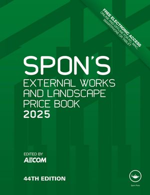Spon's External Works and Landscape Price Book 2025Żҽҡ