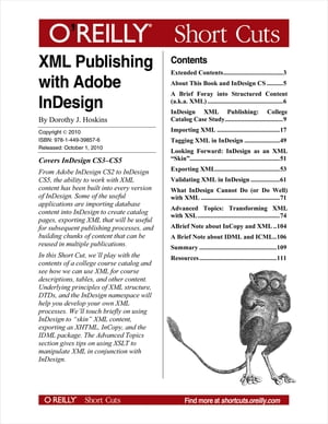 XML Publishing with Adobe InDesign