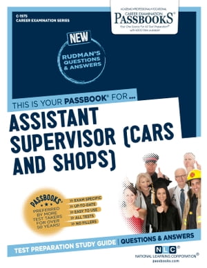 Assistant Supervisor (Cars and Shops)