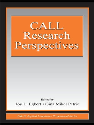 CALL Research Perspectives