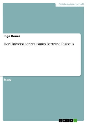 Der Universalienrealismus Bertrand Russells