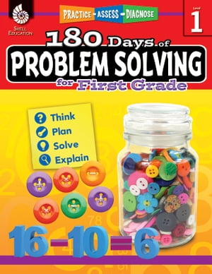 180 Days of Problem Solving for First Grade: Practice, Assess, Diagnos...