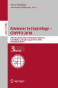Advances in Cryptology ? CRYPTO 2018 38th Annual International Cryptology Conference, Santa Barbara, CA, USA, August 19?23, 2018, Proceedings, Part III【電子書籍】(3)