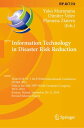 Information Technology in Disaster Risk Reduction Third IFIP TC 5 DCITDRR International Conference, ITDRR 2018, Held at the 24th IFIP World Computer Congress, WCC 2018, Poznan, Poland, September 20?21, 2018, Revised Selected Papers【電子書籍】