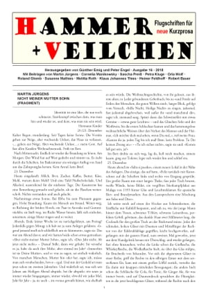 Hammer + Veilchen Nr. 16 Flugschriften f?r neue Kurzprosa【電子書籍】