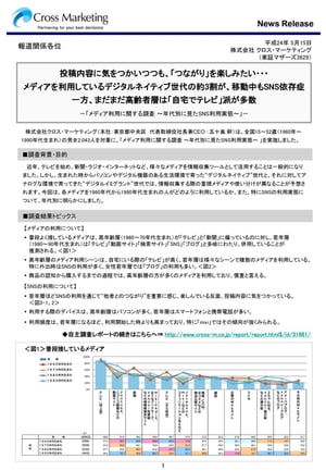 メディア利用に関する調査