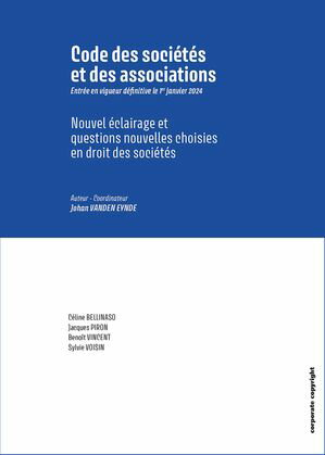 Code des sociétés et des associations