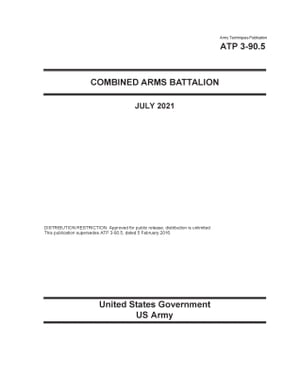 Army Techniques Publication ATP 3-90.5 Combined Arms Battalion July 2021