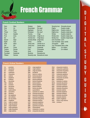 French Grammar【電子書籍】[ Pamphlet Master ]