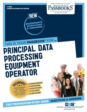 Principal Data Processing Equipment Operator