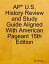 ŷKoboŻҽҥȥ㤨AP* U.S. History Review and Study Guide Aligned With American Pageant 15th EditionŻҽҡ[ Mill Hill Books ]פβǤʤ350ߤˤʤޤ