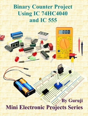 Binary Counter Project Using IC 74HC4040 and IC 555