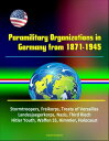 ＜p＞This excellent report has been professionally converted for accurate flowing-text e-book format reproduction. This thesis analyzes the rise of paramilitary organizations in Germany from the end of the Franco-Prussian War in 1871, through World War I, into the Weimar Republic, and finally in the Third Reich. The crisis of domestic politics as well as the Treaty of Versailles played an important role in this expansion. These factors limited Germany's military force and opened the door for military desperados to control the security of the nation. Paramilitary organizations grew throughout the interwar period, eventually growing into major political forces, most notably the Sturmabteilung (SA) of the Nazi Party. As the Nazi Party gained power, the SA, and later the Schutzstaffel (SS), occupied an important role within the totalitarian state. As the violent arm of the party, the SA and SS carried out the will of Adolf Hitler, whether running concentration camps or entering combat in World War II.＜br /＞ By the end of World War II, paramilitary organizations proved to play an important role in Germany' s history, especially for the rise of Hitler and the atrocities of the war. The purpose of this thesis is to show the effects that mass politics, military professionalism gone wrong and war termination can have on a nation and how this can spiral out of control as it did in the case of Germany.＜/p＞ ＜p＞CHAPTER I * INTRODUCTION * A. QUESTIONS TO ANSWER * B. RELEVANCE TODAY * C. SCHOLARSHIP ON PARAMILITARIES IN GERMANY * D. GERMANY: A CHANGING NATION * CHAPTER II * ORIGINS OF THE PARAMILTARY SPIRIT * A. THE EMERGENCE OF THE FREIKORPS, 1890-1918 * B. WORLD WAR I * 1. Stormtroopers * 2. Treaty of Versailles * a. The Stab in the Back * C. WHO JOINED THE FREIKORPS? * CHAPTER III * PARAMILITARY ORGANIZATIONS IN WEIMAR GERMANY * A. FORMATION OF VOLUNTEER FORCES, 1918-1919 * 1. Rise of the Freikorps * 2. Spartacist Week * 3. Ludwig von Maercker's Landesjaegerkorps * 4. Other Paramilitary Units * B. THE KAPP PUTSCH 1920 * 1. Four Days until Failure * 2. Buildup to the Putsch * 3. Taking Berlin * 4. Fallout from the Failed Putsch * C. "THE WAR IN THE DARKNESS" * 1. The Rise of the Black Reichswehr: Labor Associations * 2. The Civil Guards * 3. Youth Movement * 4. Jungdeutscher Orden, Stahlhelm, and the Beginning of the SA * D. THE CRISIS OF 1923 * E. POLITICAL COMBAT LEAGUES AND PARAMILITARY ACTION AFTER 1923 * CHAPTER IV * NAZIS AND PARAMILITARY ORGANIZATIONS IN THE THIRD REICH * A. HITLER YOUTH * 1. Organization and Education * 2. Growth and Monopoly * B. STURMABTEILUNG * 1. The Night of the Long Knives 1934 * a. Colibri * 2. The SA after the Purge * C. SCHUTZSTAFFEL 1934 * 1. Heinrich Himmler * 2. The SS * 3. Reinhard Heydrich * 4. Waffen-SS * D. VOLKSSTURM * E. THE HOLOCAUST * CHAPTER V * CONCLUSION * APPENDIX A * EQUIVALENT RANKS IN SA, SS, AND ARMY * APPENDIX B * SS ORGANIZATION, 1943 LIST OF REFERENCES＜/p＞画面が切り替わりますので、しばらくお待ち下さい。 ※ご購入は、楽天kobo商品ページからお願いします。※切り替わらない場合は、こちら をクリックして下さい。 ※このページからは注文できません。