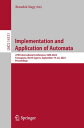 ＜p＞This book constitutes the proceedings of the 27th International Conference on Implementation and Application of Automata, CIAA 2023, held in Famagusta, North Cyprus, during September 19?22, 2023.＜/p＞ ＜p＞The 20 regular papers presented in this book together with invited talks were carefully reviewed and selected from 30 submissions.＜/p＞ ＜p＞The topics of the papers cover various fields in the application, implementation, and theory of automata and related structures.＜/p＞画面が切り替わりますので、しばらくお待ち下さい。 ※ご購入は、楽天kobo商品ページからお願いします。※切り替わらない場合は、こちら をクリックして下さい。 ※このページからは注文できません。