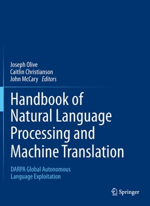 Handbook of Natural Language Processing and Machine Translation