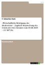 'Wirtschaftliche Bet?tigung des Idealvereins' - Zugleich Besprechung des Urteils des OLG Dresden vom 09.08.2005 - 2 U 897/04 Zugleich Besprechung des Urteils des OLG Dresden vom 09.08.2005 2 U 897/04