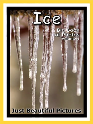 Just Ice Photos! Big Book of Photographs & Pictures of Ice, Vol. 1