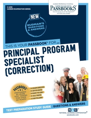 Principal Program Specialist (Correction)