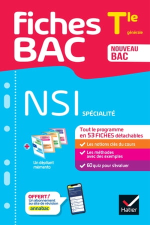 Fiches bac NSI Tle (spécialité) - Bac 2024