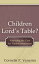 Children at the Lord's Table?