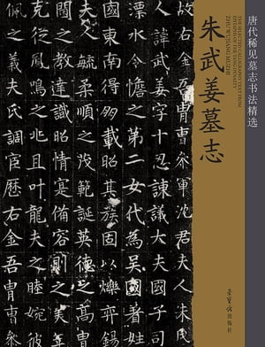 唐代稀?墓志?法精?・朱武姜墓志【電子書籍】