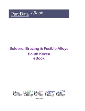 Solders, Brazing & Fusible Alloys in South Korea