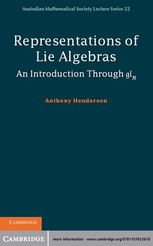 Representations of Lie Algebras