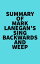 Summary of Mark Lanegan's Sing Backwards and Weep