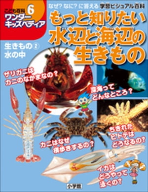 ワンダーキッズペディア6　生きもの2 水の中 〜もっと知りたい水辺と海辺の生きもの〜