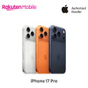 【予約注文】iPhone 17 Pro simフリー 端末本体のみ (機種変更はこちら) 新品 純正 Apple 認定店 楽天モバイル公式 アイフォン【9/19(金)以降のお届け】 【ご注文から30分経過後はキャンセル不可】【自宅受け取り限定 / 本人確認必須】