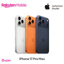 【予約注文】iPhone 17 Pro Max simフリー 国内正規品 Apple 本体 端末 新品 回線セット(18歳未満の購入不可) 純正 認定店 楽天モバイル公式 アイフォン【9/19(金)以降のお届け】【ご注文から30分経過後はキャンセル不可】